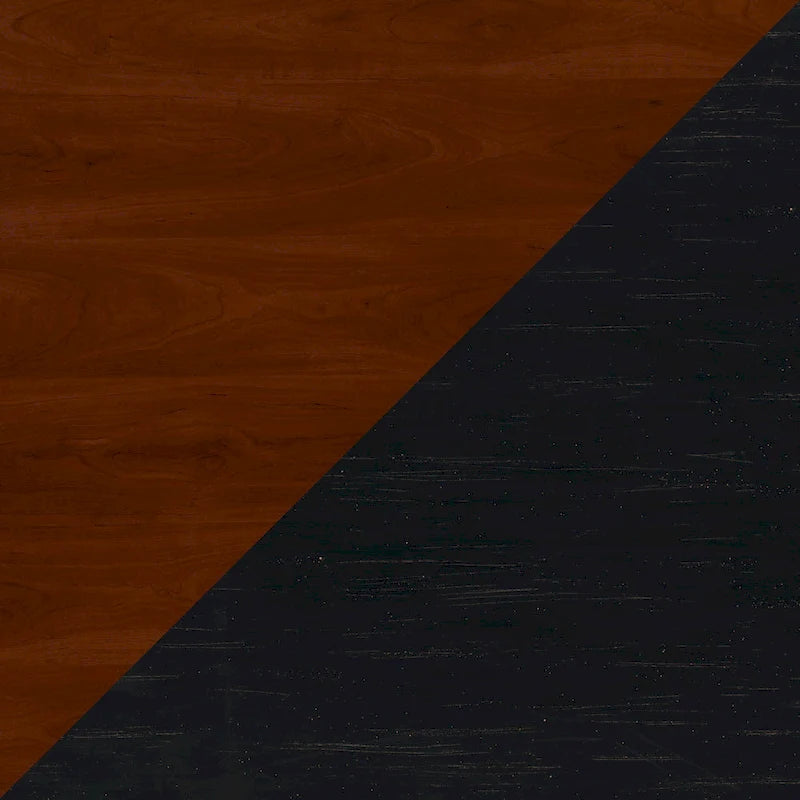 60W L-Shaped Desk with Hutch and Lateral File Cabinet - Farmhouse Style-6