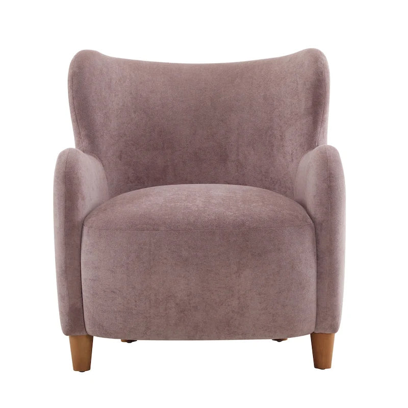 Fabric Wingback Accent Chair - Single Seat-8