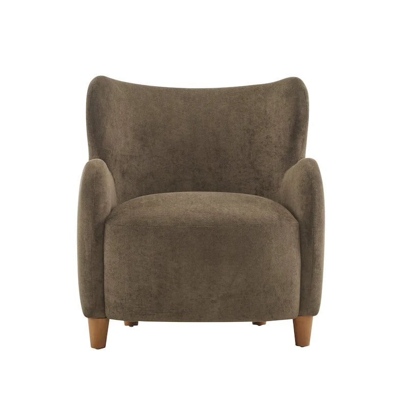 Fabric Wingback Accent Chair - Single Seat-19