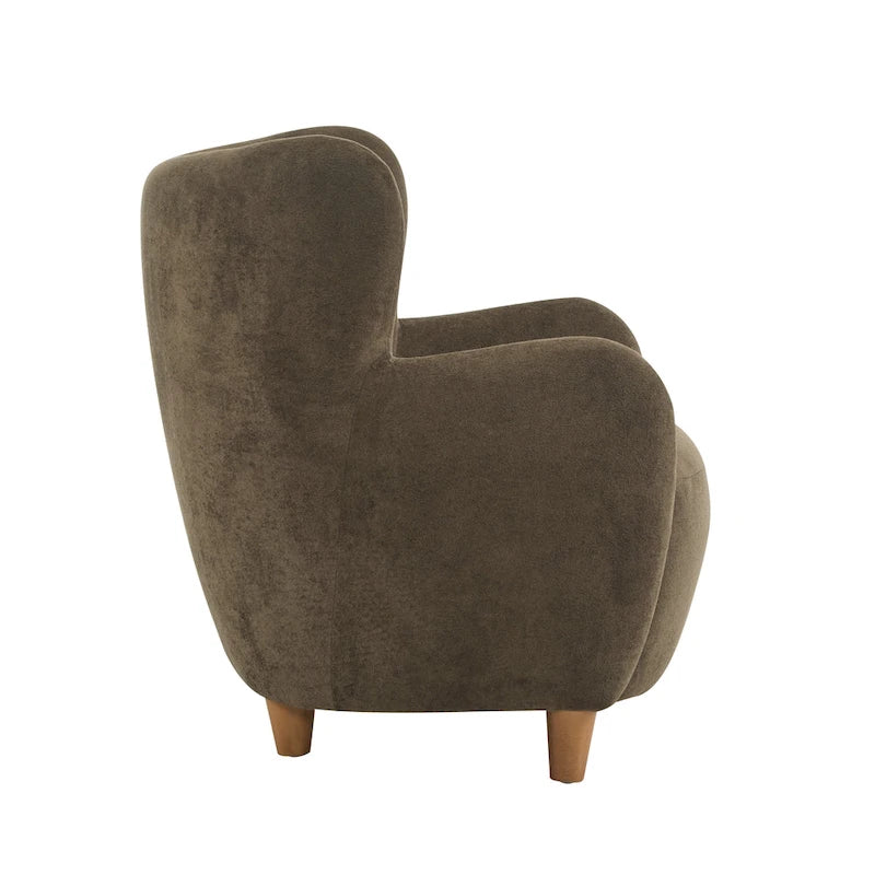 Fabric Wingback Accent Chair - Single Seat-22