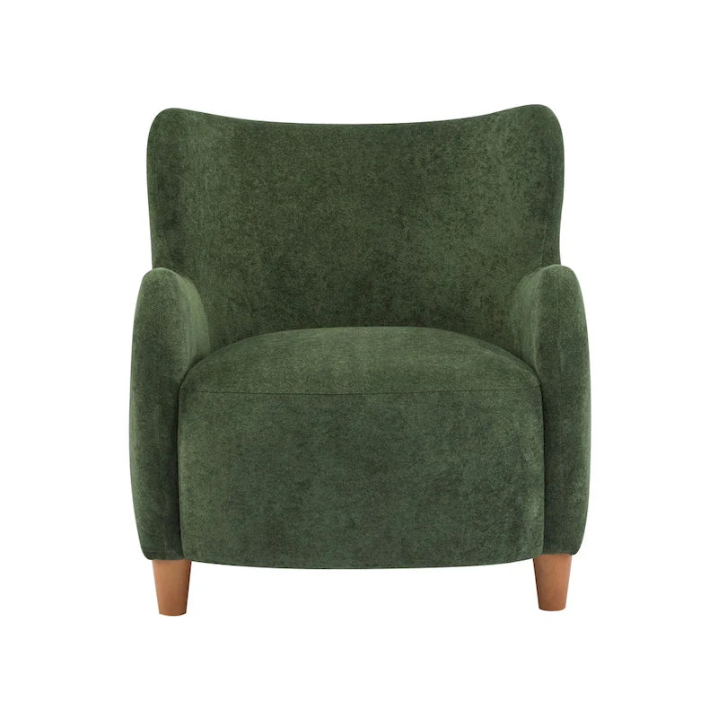 Fabric Wingback Accent Chair - Single Seat-29