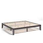King Size 14 Wooden Bed Frame Mattress Platform Wood Slats