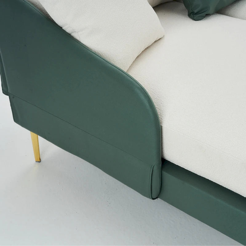 Gray U-Shape Sectional Sofa with Double Chaise - 4 Seat-15