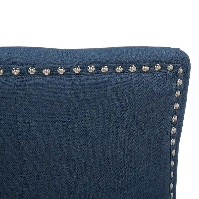 Beige Tufted Dining Chairs Set of 2