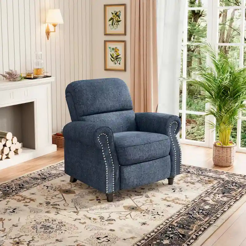 Pushback Recliner Chair - Single Seat