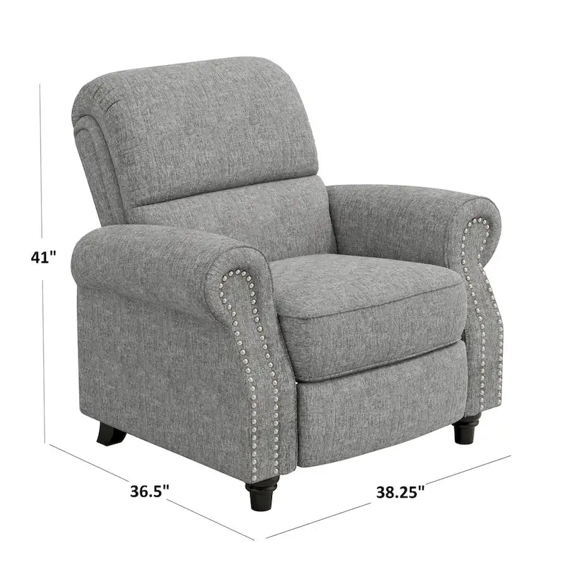 Pushback Recliner Chair - Single Seat-3