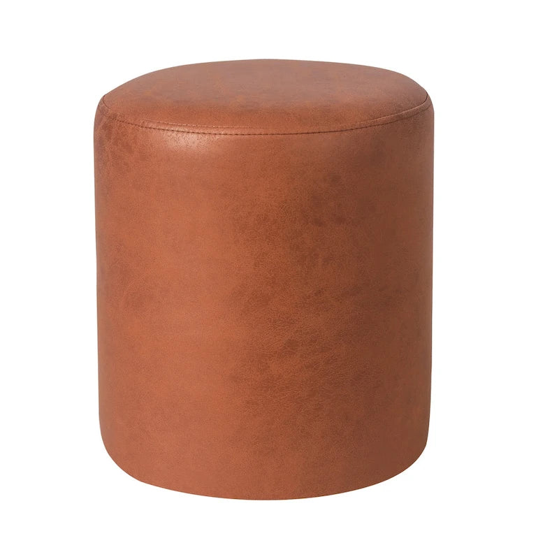 Adeco Footrest Ottoman 13 inches Fabric Stool for Living Room Bedroom-16