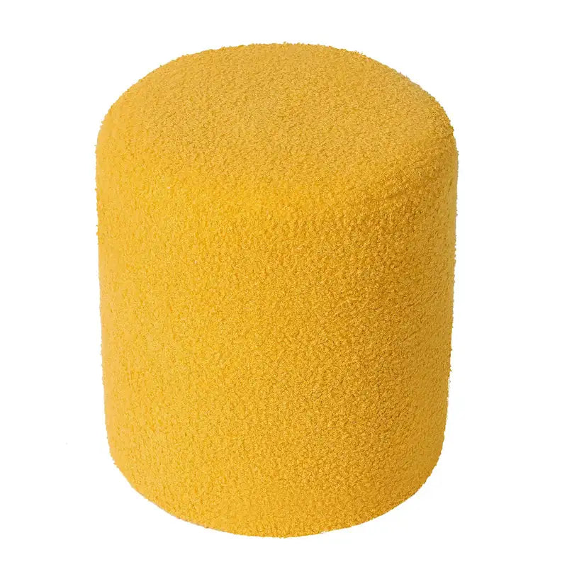 Adeco Footrest Ottoman 13 inches Fabric Stool for Living Room Bedroom-31