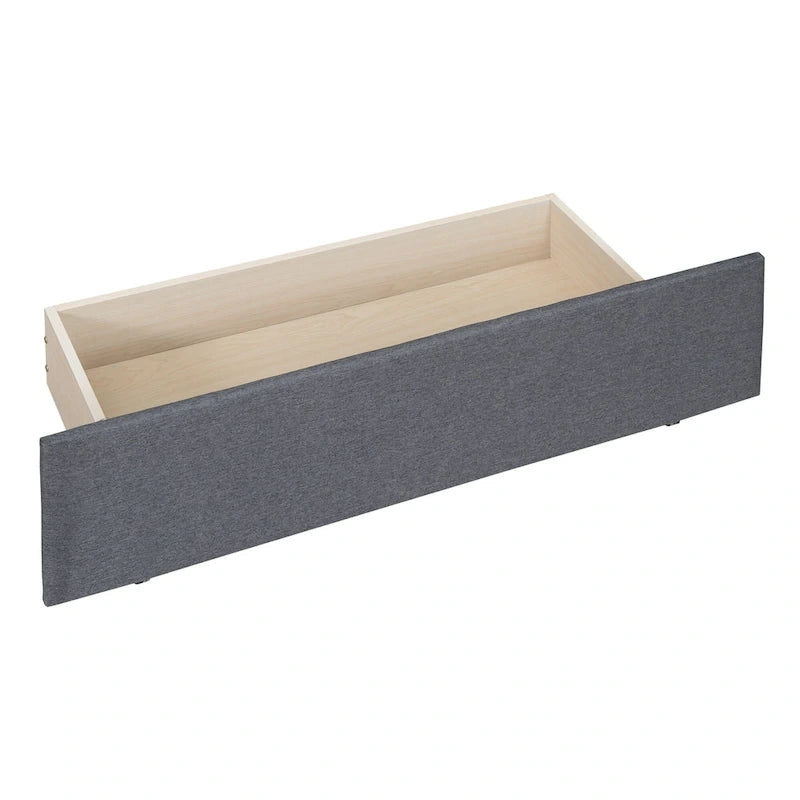 Queen Size Upholstered Platform Bed-14