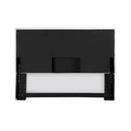 Sand Upholstered Headboard with Flange - Twin/Full/Queen/King