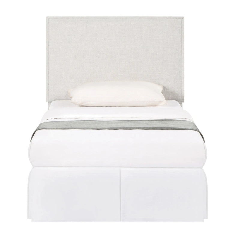 Sand Upholstered Headboard with Flange - Twin/Full/Queen/King