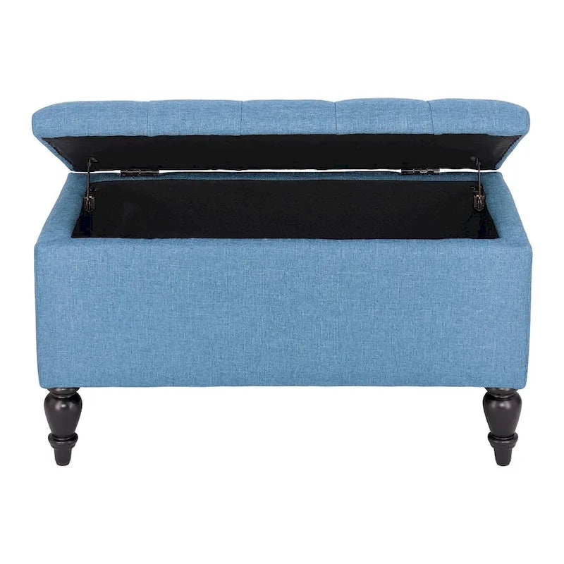 29" Upholstered Storage Bench with Lift Top-15