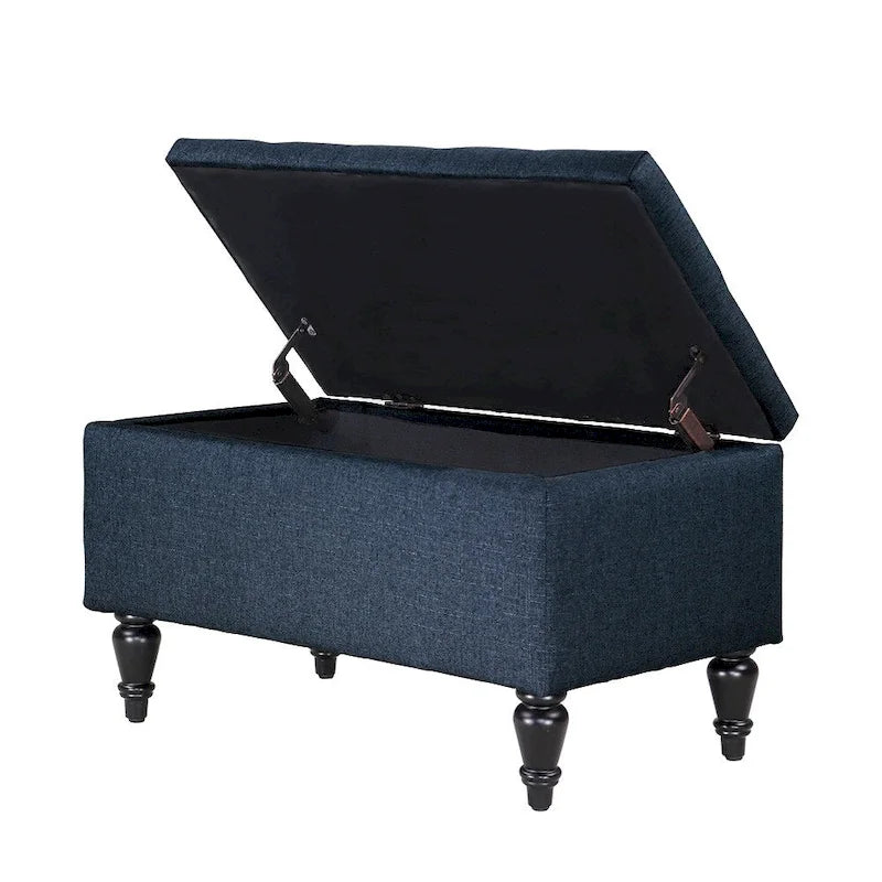 29" Upholstered Storage Bench with Lift Top-21