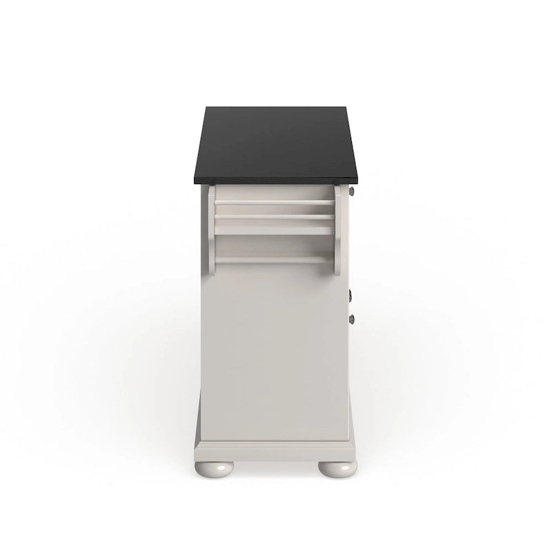 Granite Top Full Size Kitchen Island/Cart - 18d x 51.5w x 34h