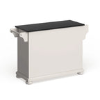 Granite Top Full Size Kitchen Island/Cart - 18d x 51.5w x 34h