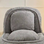 Convertible Flip Chair, Floor Lazy Sofa, Folding Upholstered Couch Bed with Adjustable Backrest