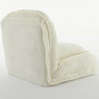 Convertible Flip Chair, Floor Lazy Sofa, Folding Upholstered Couch Bed with Adjustable Backrest