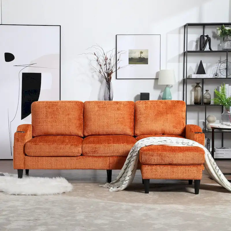 Storage Sofa /Living Room Sofa Cozy Sectional Sofa-39