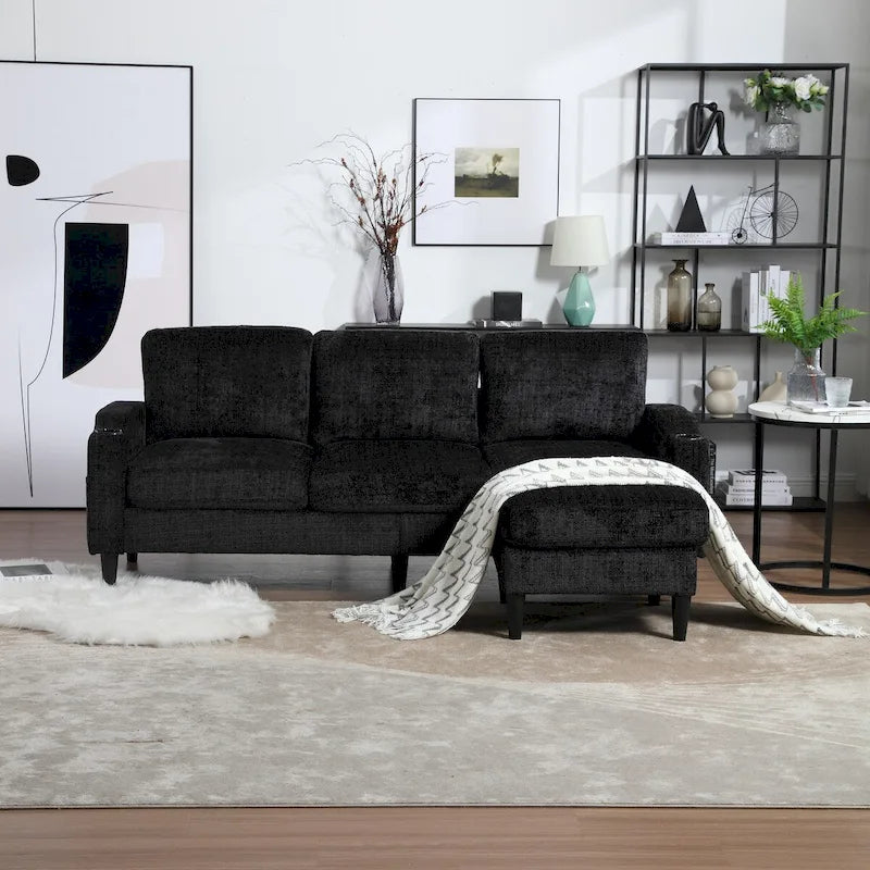 Storage Sofa /Living Room Sofa Cozy Sectional Sofa-40