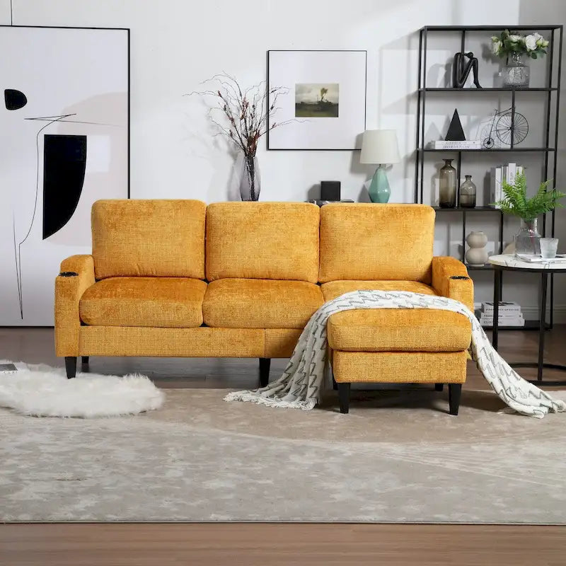 Storage Sofa /Living Room Sofa Cozy Sectional Sofa-44