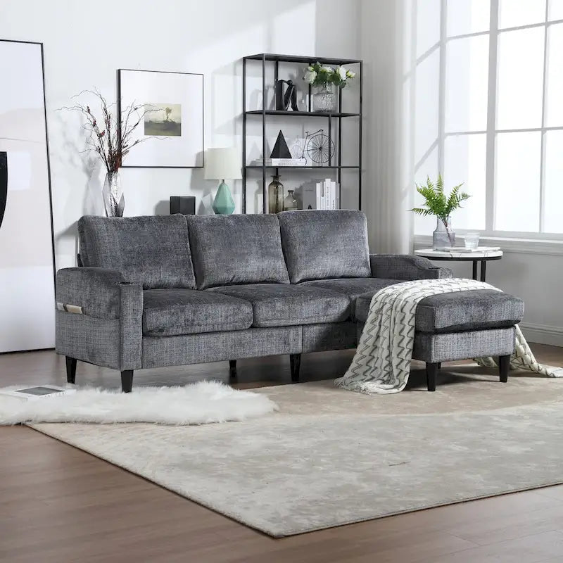 Storage Sofa /Living Room Sofa Cozy Sectional Sofa-4