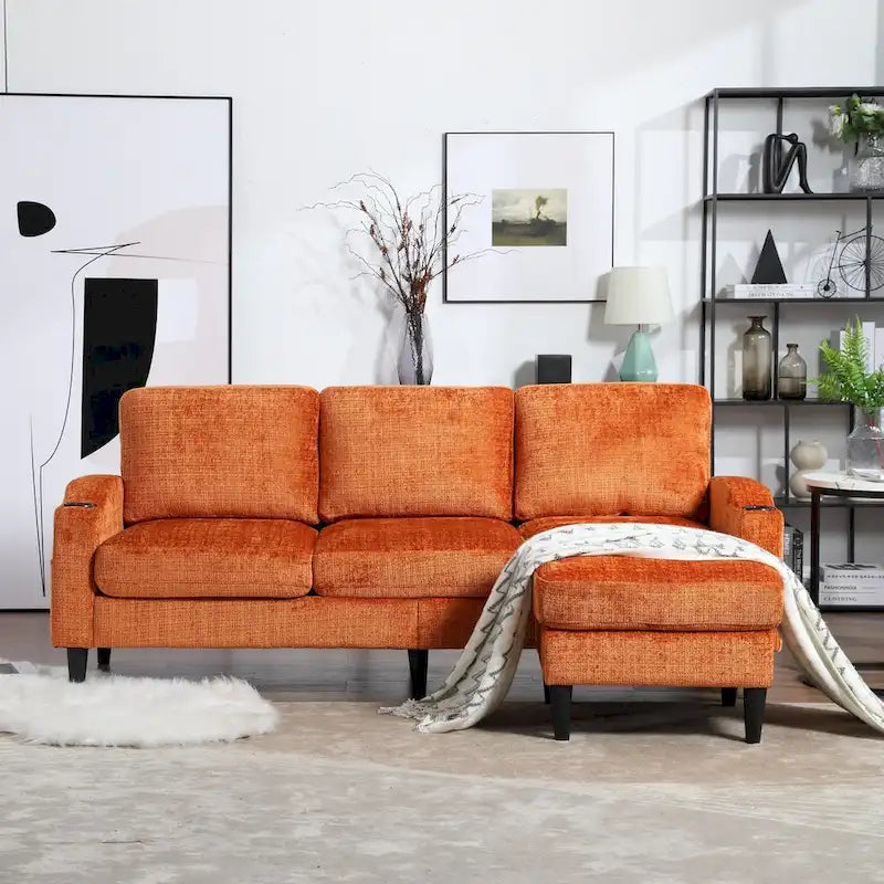 Storage Sofa /Living Room Sofa Cozy Sectional Sofa-9