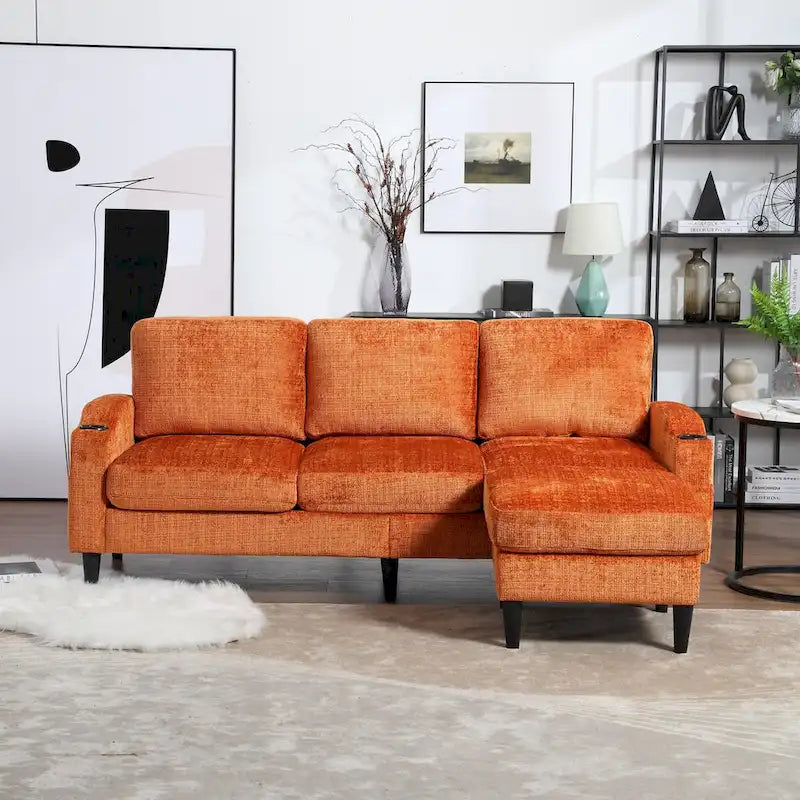 Storage Sofa /Living Room Sofa Cozy Sectional Sofa-12
