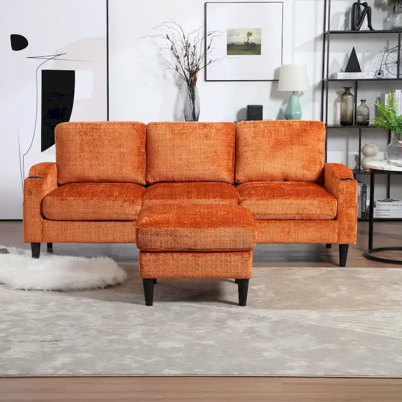 Storage Sofa /Living Room Sofa Cozy Sectional Sofa-15