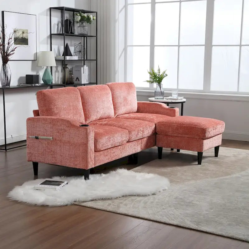 Storage Sofa /Living Room Sofa Cozy Sectional Sofa-23