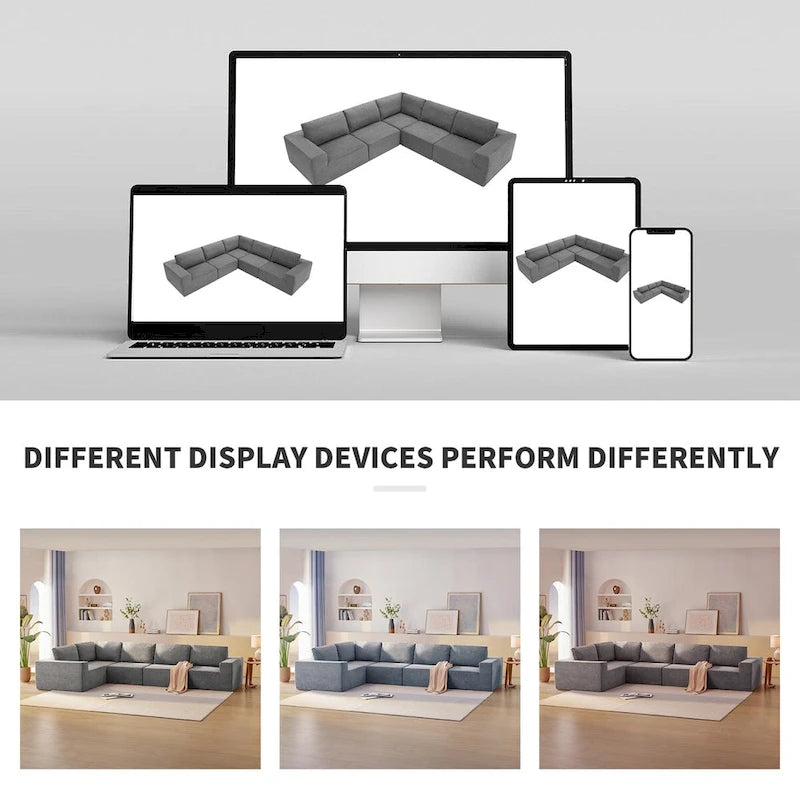 Modular L Shaped Sectional Sofa,Luxury Floor Couch Set,Upholstered Indoor Furniture,Foam-Filled Sleeper Sofa Bed-17