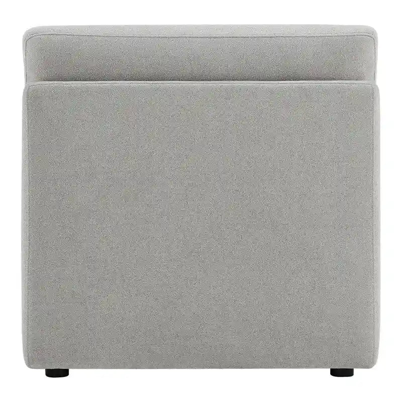 Gray Modular Sectional Sofa - 3-7 Seater with Storage Ottoman-30